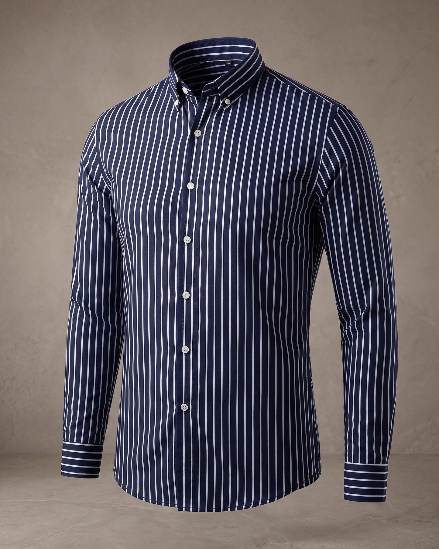 Lucio Striped Button-Down Shirt