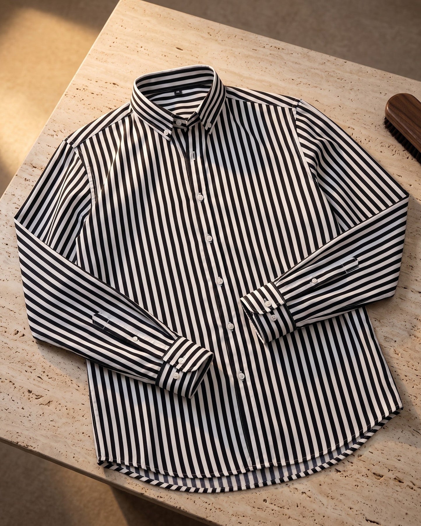 Lucio Striped Button-Down Shirt