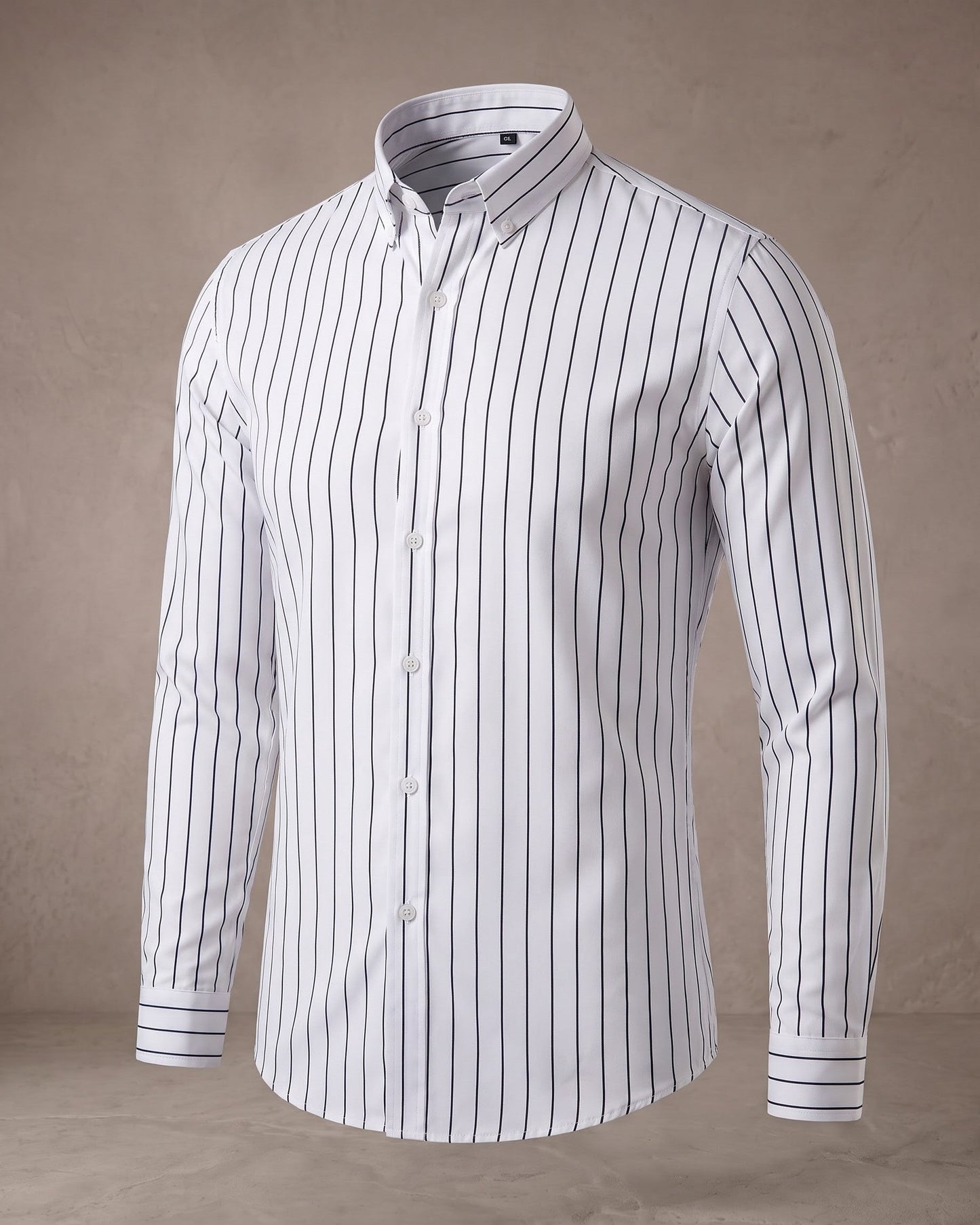 Lucio Striped Button-Down Shirt